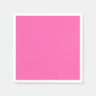 Hot Pink Standard Cocktail Paper Napkin
