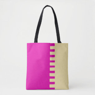 Hot Pink Stylish Trendy Tote Bag