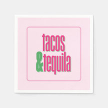 Hot Pink Tacos Birthday Bachelorette Bridal Shower