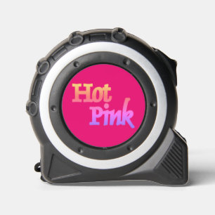 Hot Pink tape measure 1