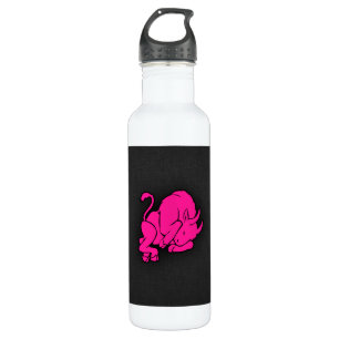 Hot Pink Taurus Bull Zodiac Sign 710 Ml Water Bottle