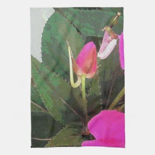 Hot Pink Tea Towel
