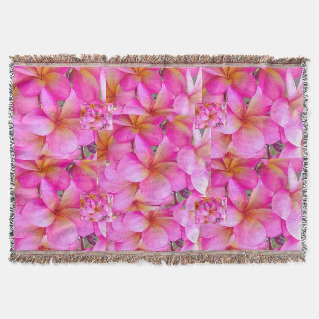 Hot pink.... throw blanket (Front)