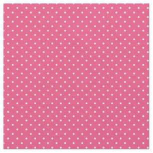 Hot Pink Tiny Dots Fabric