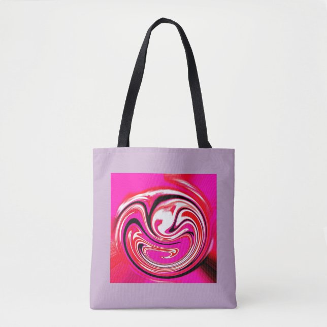 Hot pink tote bag (Front)
