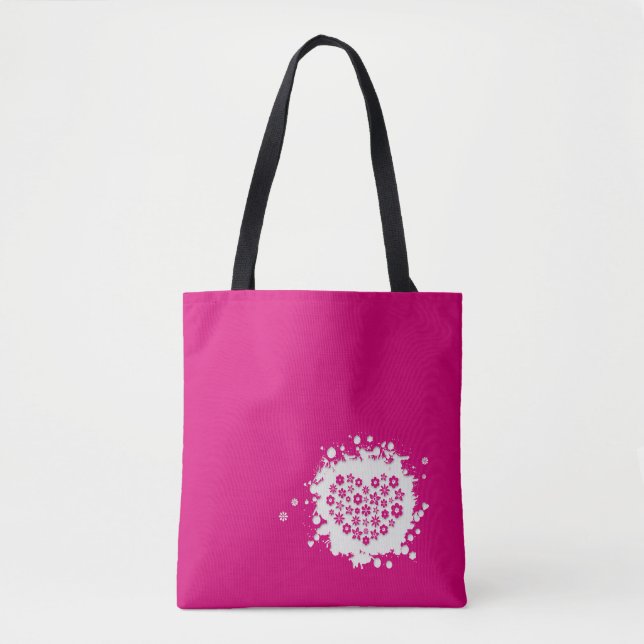 Hot Pink Tote Bag (Front)