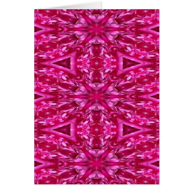 Hot Pink Triangles (Front)