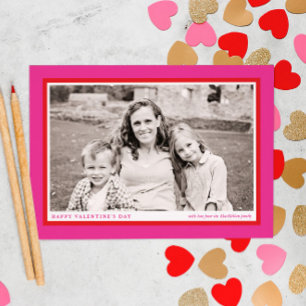 Hot Pink Valentine's Day Photo Frame