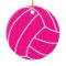 Hot Pink Volleyball