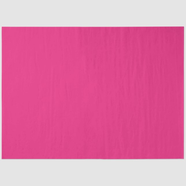 Hot Pink Wedding | Bold Solid Colour Invite Tissue Paper (Front)
