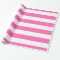 Hot Pink, White XL Stripes Pattern