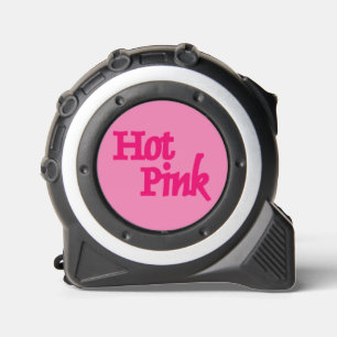 Hot Pink word pink tape measure 1