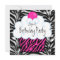 Hot Pink Zebra Girls Cupcake Birthday Party