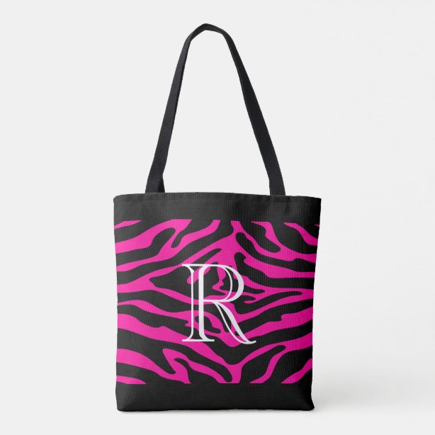 Pink Zebra Bags Zazzle AU