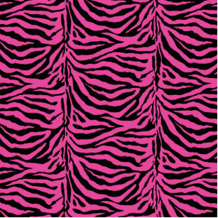 Hot Pink  Zebra Skin Texture Background Standing Photo Sculpture