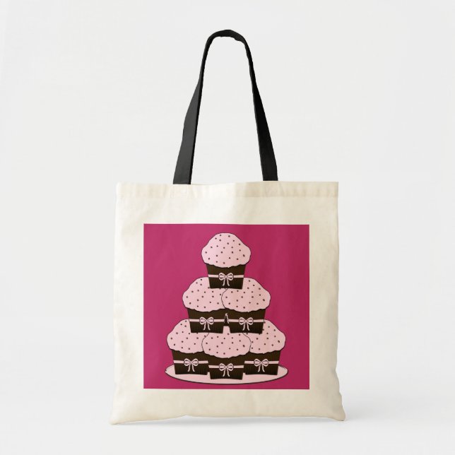 Hot Plate 'O Cupcake Tote Bag (Front)