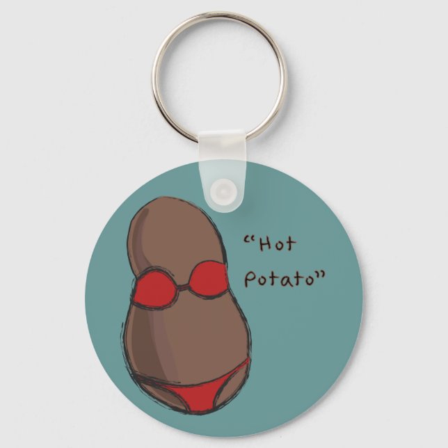 Hot Potato Key Ring (Front)