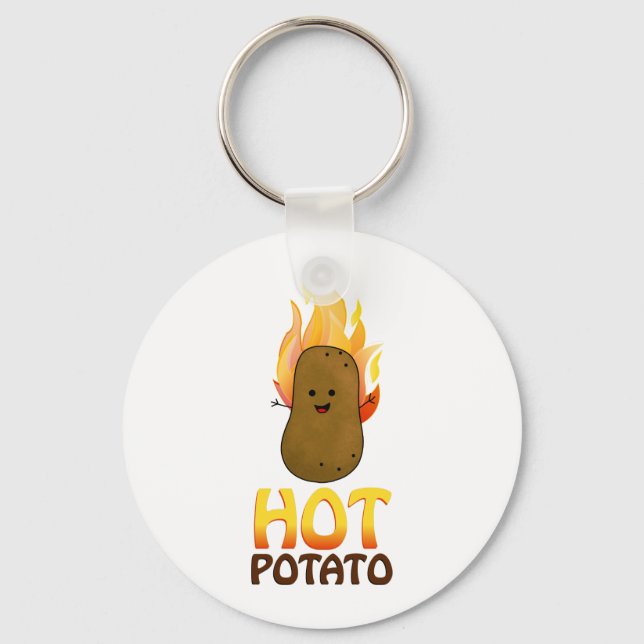Hot Potato Key Ring (Front)
