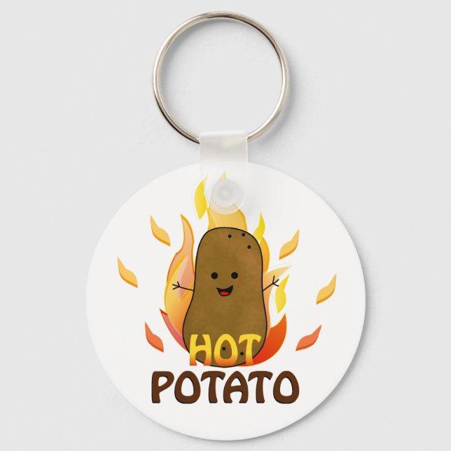 Hot Potato Key Ring (Front)