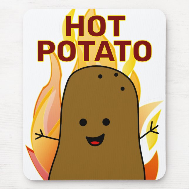 Hot Potato Mouse Pad (Front)