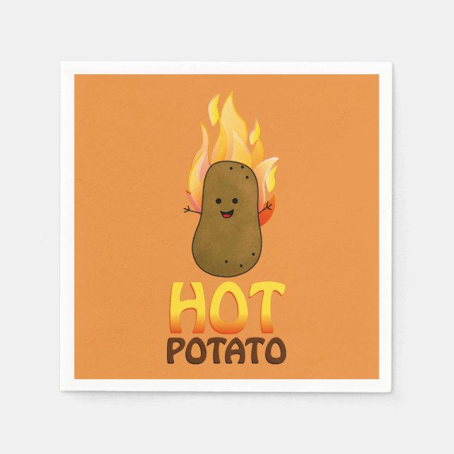 Hot Potato Napkin (Front)