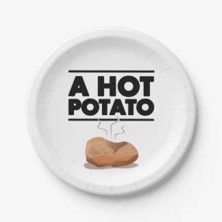 Hot Potato Paper Plate