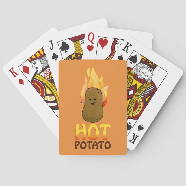 Hot Potato Playing Cards (Back)