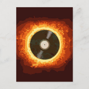 Hot Record Postcard
