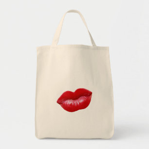 HOT Red Lips Tote Bag