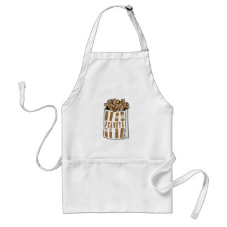 hot roasted peanuts standard apron