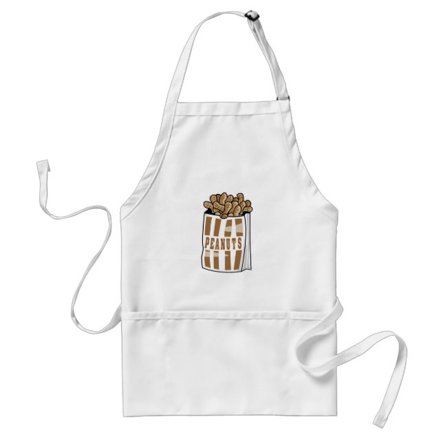 hot roasted peanuts standard apron (Front)