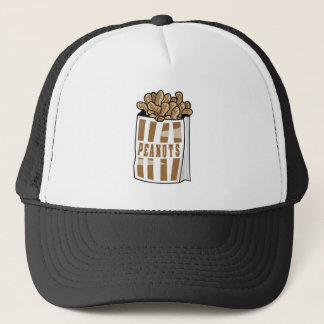 hot roasted peanuts trucker hat