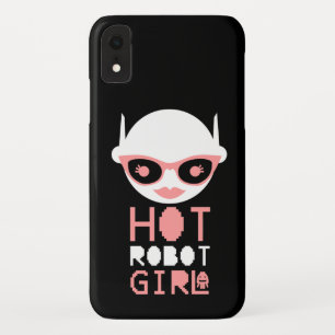 Hot robot girl iPhone XR case