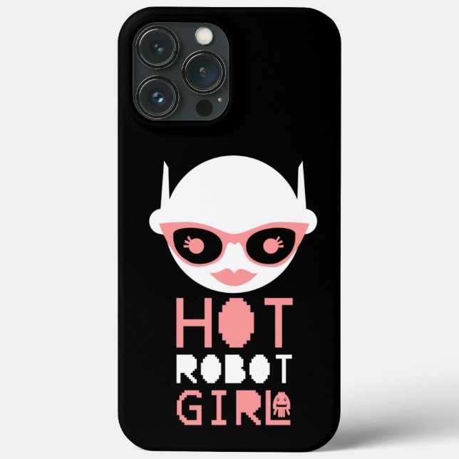 Hot robot girl Case-Mate iPhone case (Back)