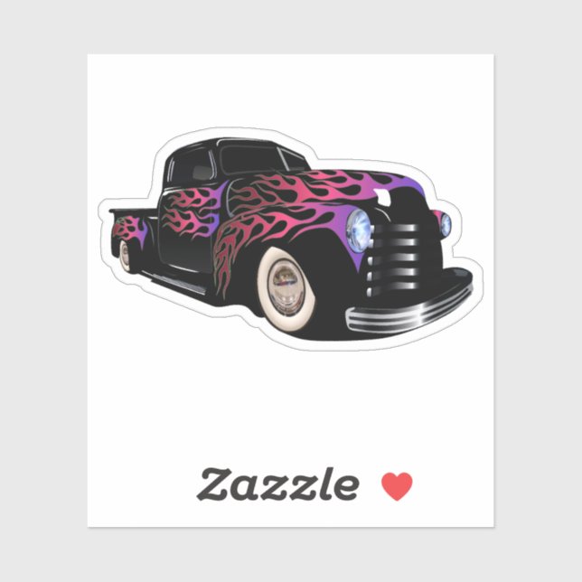 hot rod american car (Sheet)