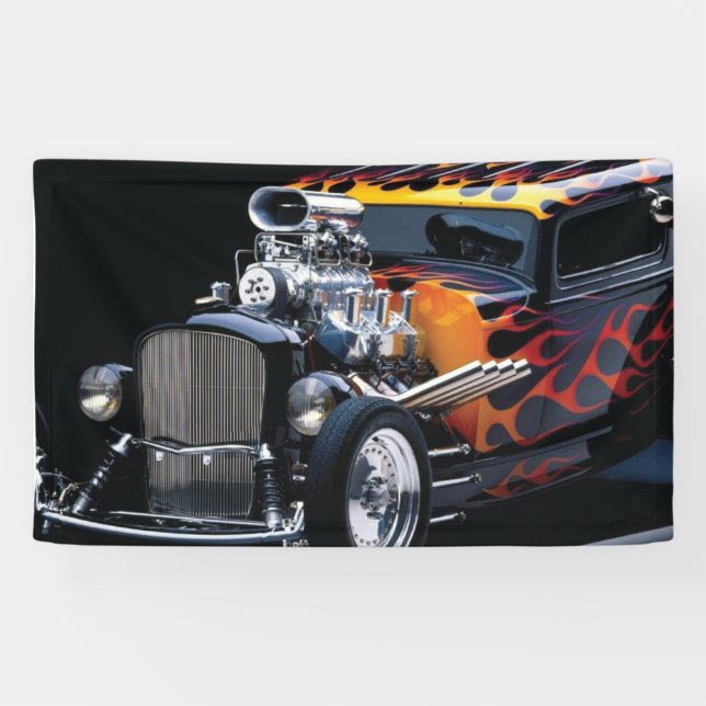 Hot rod banner (Horizontal)