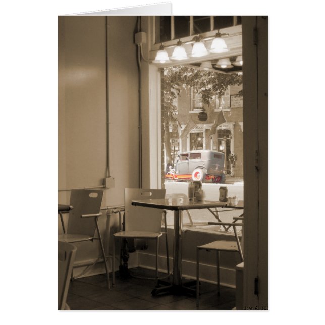 Hot Rod Cafe Card (Front)