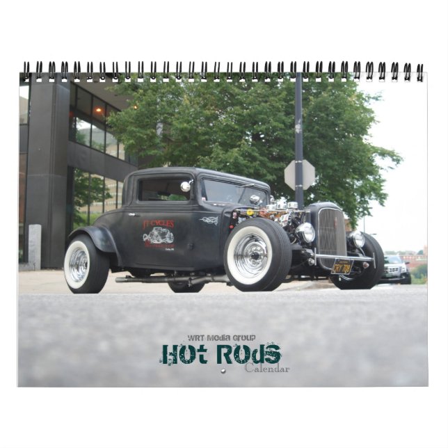 Hot Rod Calender by WRT Media Group Calendar (Cover)