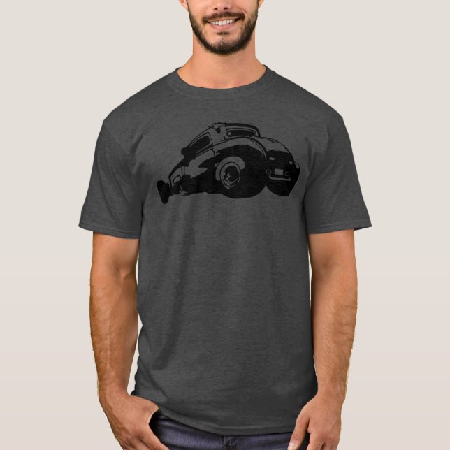 hot rod car family T-Shirt (Front)