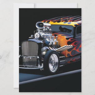 Hot rod card