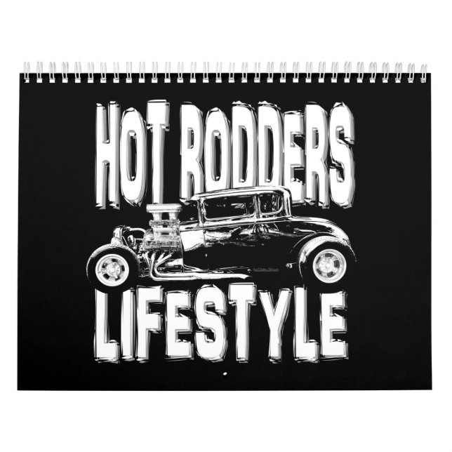 Hot Rod Coupes Calendar (Cover)