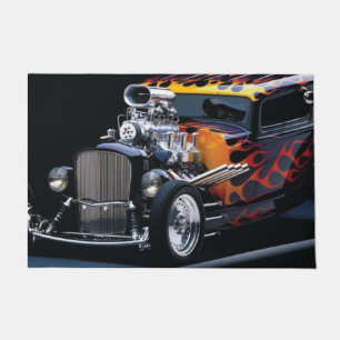 Hot rod doormat
