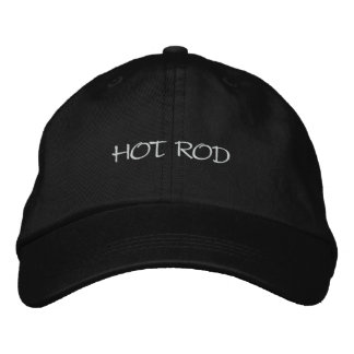 HOT ROD EMBROIDERED HAT