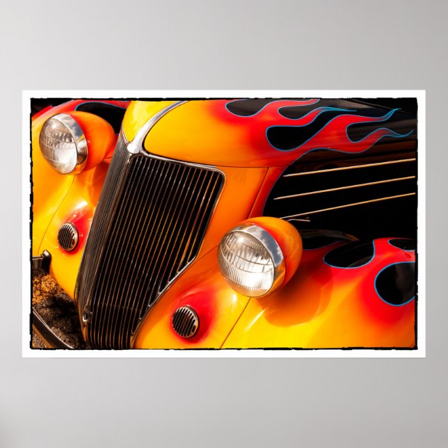 Hot Rod Flames Poster (Front)