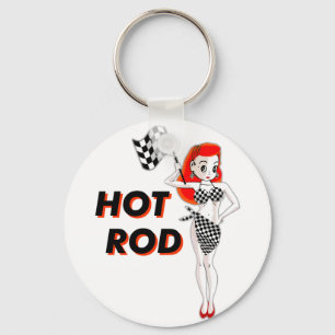 Hot Rod Key Ring