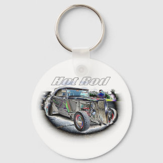 Hot Rod Key Ring
