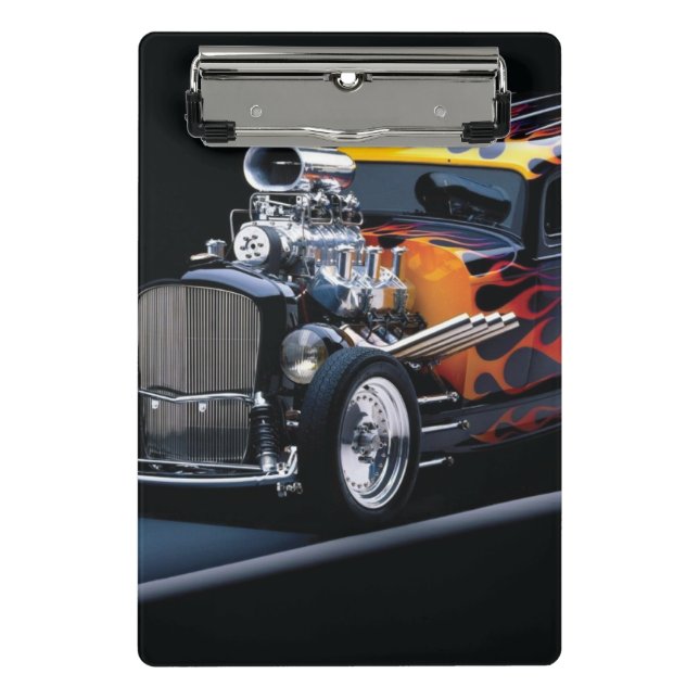 Hot rod mini clipboard (Front)