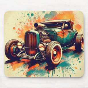 Hot Rod Mouse Pad