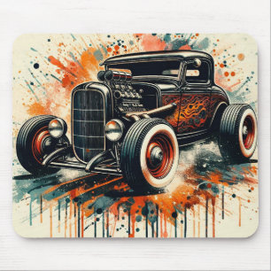 Hot Rod Mouse Pad