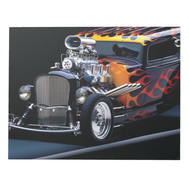 Hot rod notepad (Front)